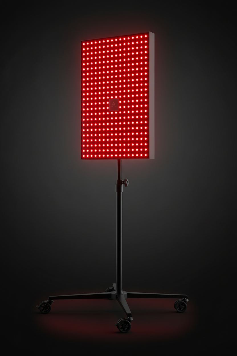 Full Body Red Light Therapy Panel on Wheels