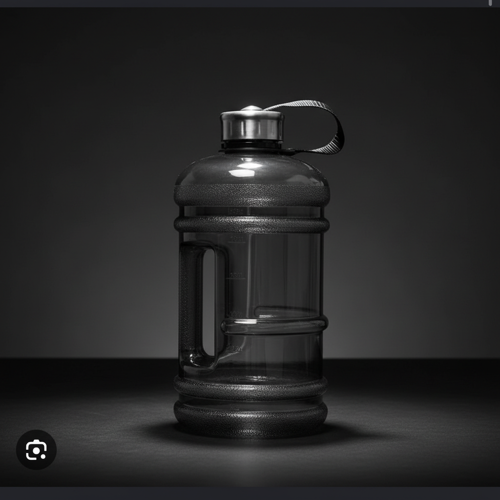 Gym Water Jug on Ground